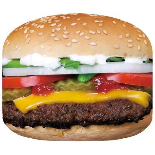 Hamburger round towels soft comfort flannel  blanket