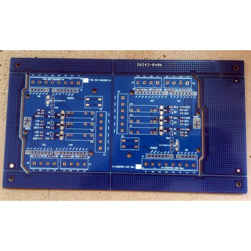 2 layer blue solder PCB
