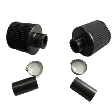 Jagrow Performance Air Filter for BMW N54 Dual Cone Intake - 135i 335i 535i (Black)