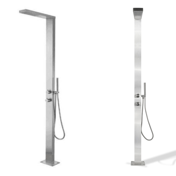 Outdoor Shower Panels: Durable 304/316 Stainless Steel Solutions for Hotel Pools, Beaches, and Public Spaces