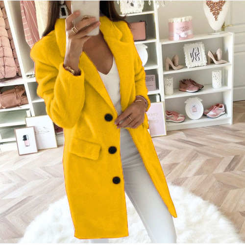 Высококачественное роскошное пальто большого размера для женщин