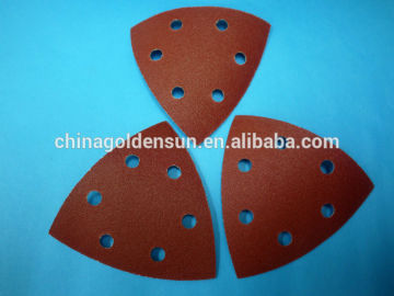 EW91 6 holes wood polishing sanding disc
