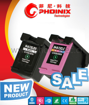 Recycled Ink cartridge For HP 61XL/CH563WN/CH564WN for HP D1000/1050/2000/20503000/3050