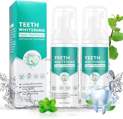 Natural Oral Care Teeth Whitening Mousse Foam Whitening Toothpaste