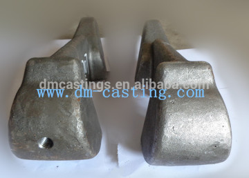 Investment casting for engineering machine
