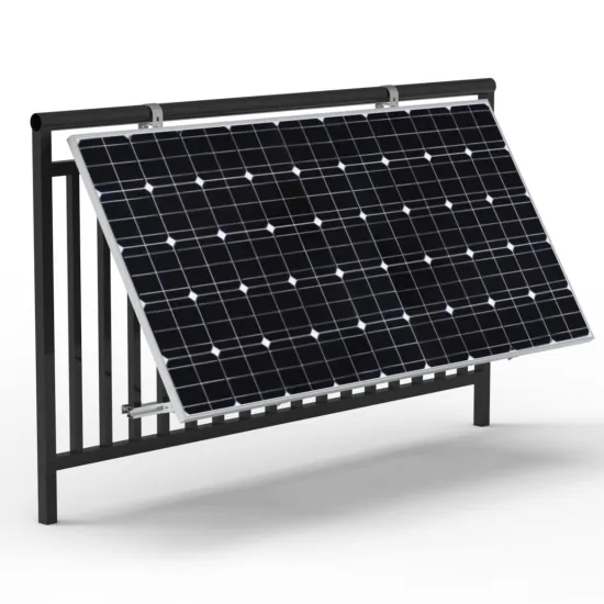 Balcony Solar Panel Mounting Bracket Adjustable for Solar Systems