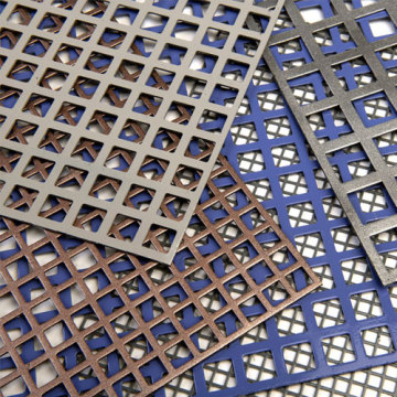 Square Hole Perforated Metal Sheet mesh