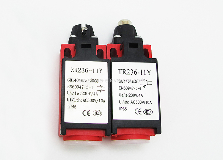 Interruptor de polea tensora ZR236-11Y TR236-11Y para ascensores HITACHI