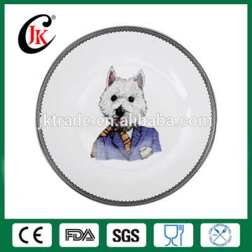 Custom Ceramic Charger Plate,Bone China Cheap Dinner Plate Wholesale