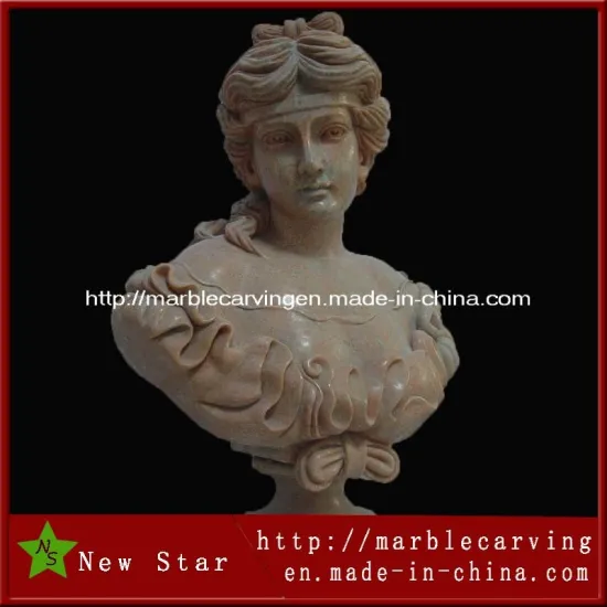 Indoor Marble Roman Woman Bust