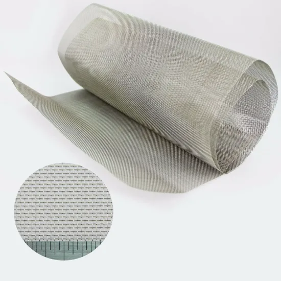 200 Mesh 0.05mm 316 Stainless Steel Woven Wire Fine Filter