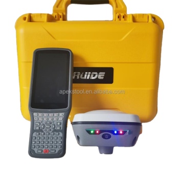 Fast and Accurate Fix: 5 Satellites, 16 Frequencies Tilt Survey RTK GNSS Ruide ROVAV1