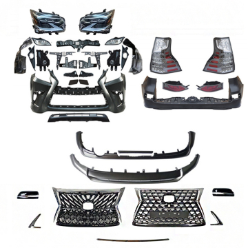 Kit de carrosserie pour Lexus GX460 2021: pare-chocs avant / arrière, calandre, phares, feux arrière, lèvre avant, lèvre arrière, rétroviseur latéral