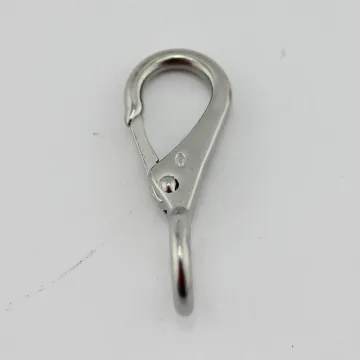 marine hardware 304/316 stainless steel fixed eye snap hook