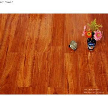 Popular Export Quality HDF Laminate Flooring High Gloss