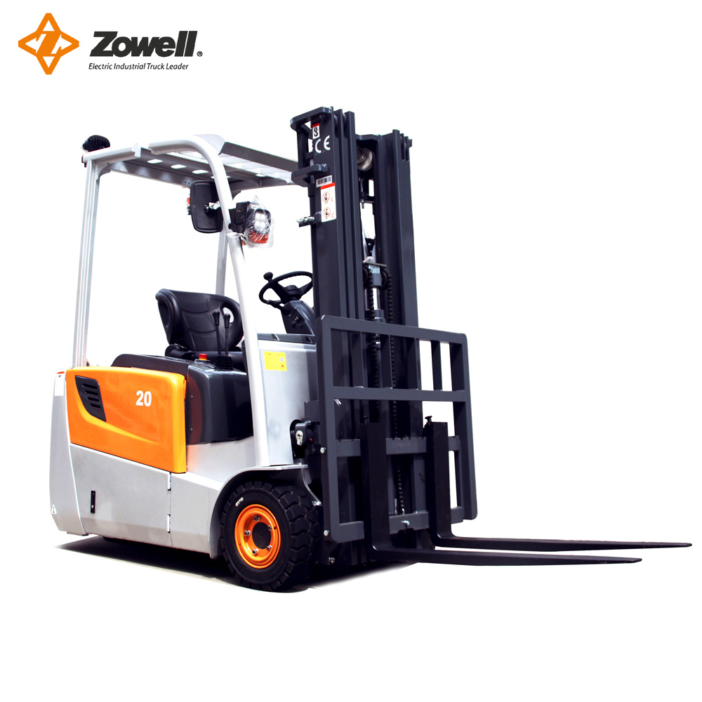 2000kg 3-wheel Electric Forklift Truck CE/ISO Certified