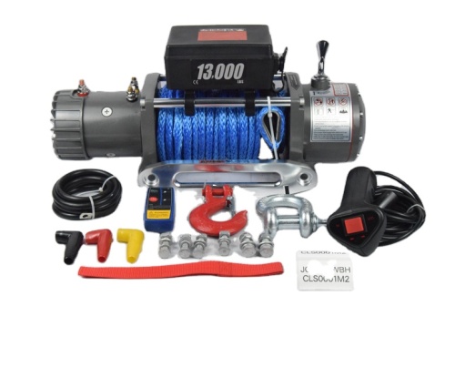 Jualan Teratas 13000lbs 4x4 Remote Switch Electric Winch