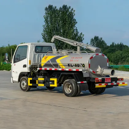 KAMA Mini Vacuum Sewage Fecal Suction Tank Truck