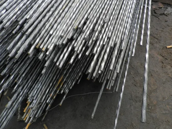 Steel grating material Q235 Twisted reinforcing steel bar
