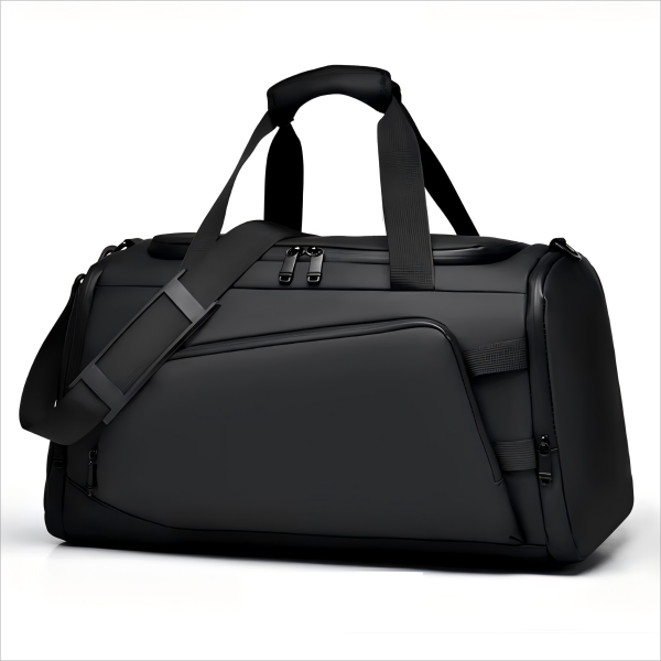 Waterproof dry-wet separation fitness handbag