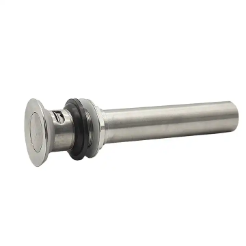 Klicken Sie auf Clack Messing Basin Waschbecken Pop-up-Druckknopfabweiche Abfall und die Rohr mit Wasserstopp-Stecker abtropfen lassen