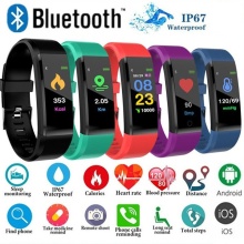 Outdoor Screen Smart Blood Pressure Heart Rate Pedometer Fitness heart rate monitor Wireless Sports Watch Fitness Equipment