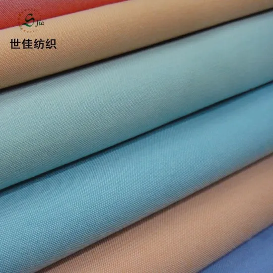 polyester cotton piece dyed garment oxford fabric combed shirting fabric