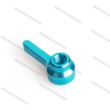 Medical Packing aluminum wing knob screws black orange