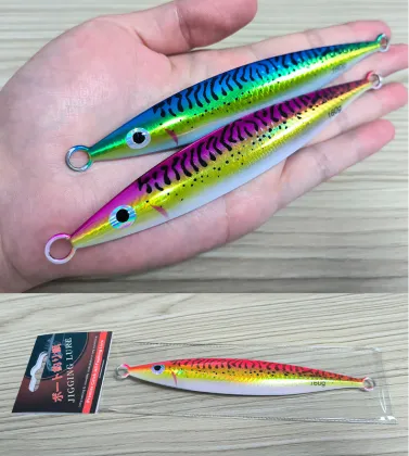 3D Printing UV Luminous Slow Pitch Jigging Lures - Metal Jigs for Saltwater Fishing