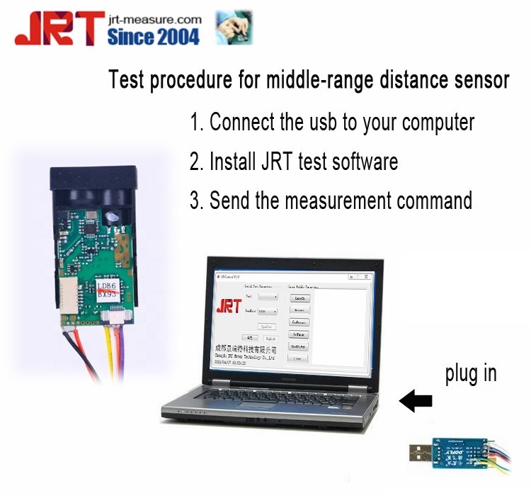 How to test M703A 60m Industrial Distance Measurement Sensors