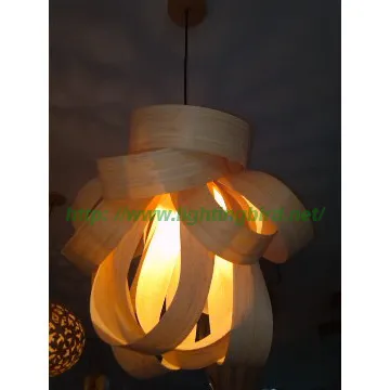 Bamboo ball pendant  light provider