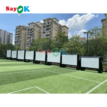 Mobile Inflatable Projection Screens for Outdoor Advertising