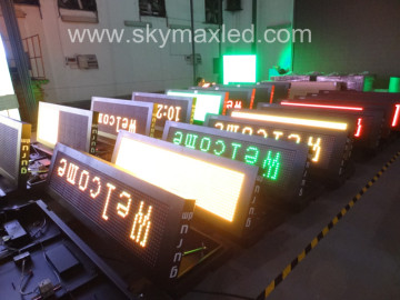 P10 Single Color LED Message Moving Sign