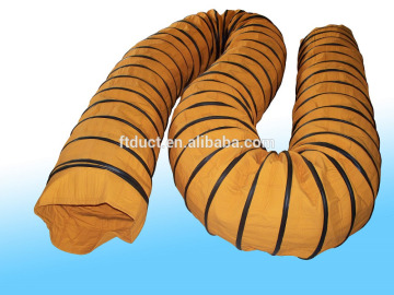 Aircraft ground air conditioning duct