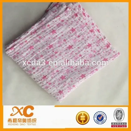 colorful 100% cotton aden anais muslin swaddle blanket fabric