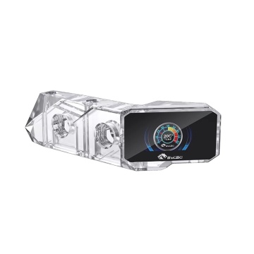 Bykski Vertical Bridge Module for GPU Block with LCD Screen Monitor