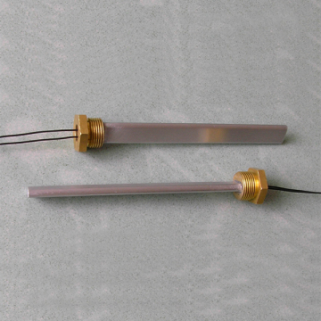 PTC water heating element with teflon coated