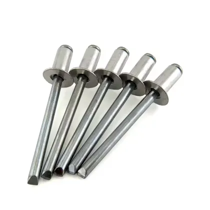 DIN7337 Flat head Carbon Steel pop Blind Rivets