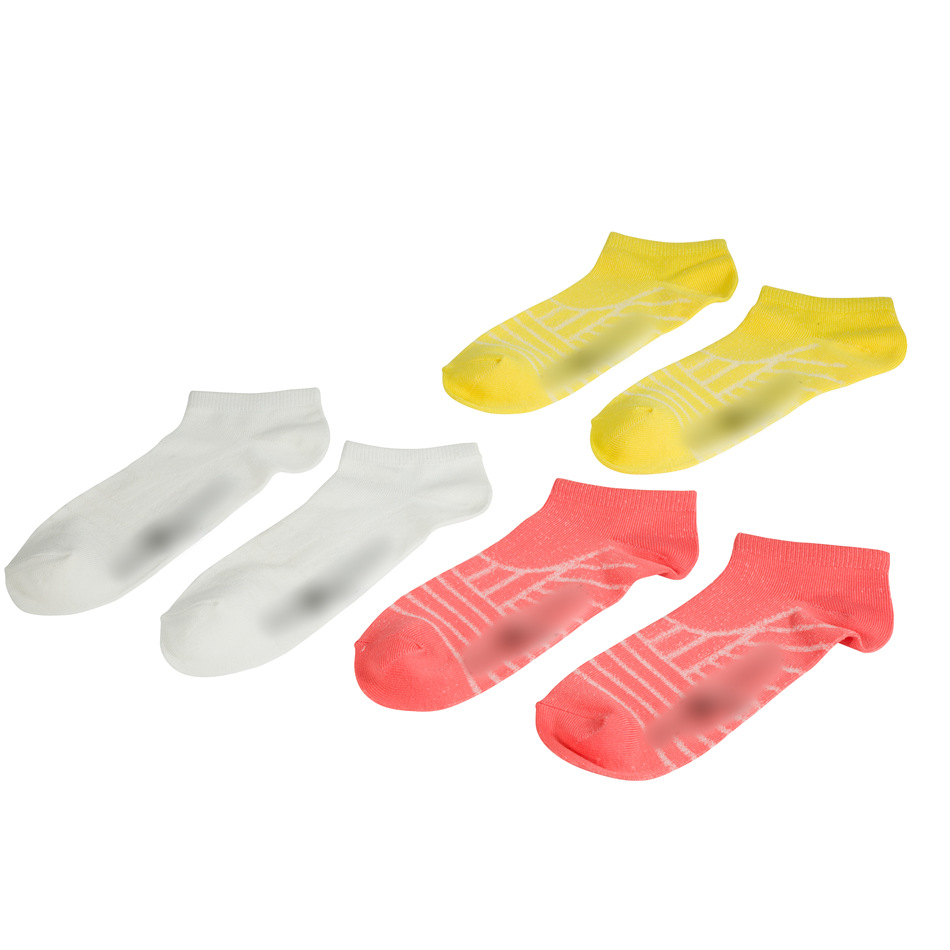 Chaussette de coton respirante sportive personnalisée