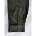 Men Casual 2 Pockets Corduroy Long Sleeve Shirt