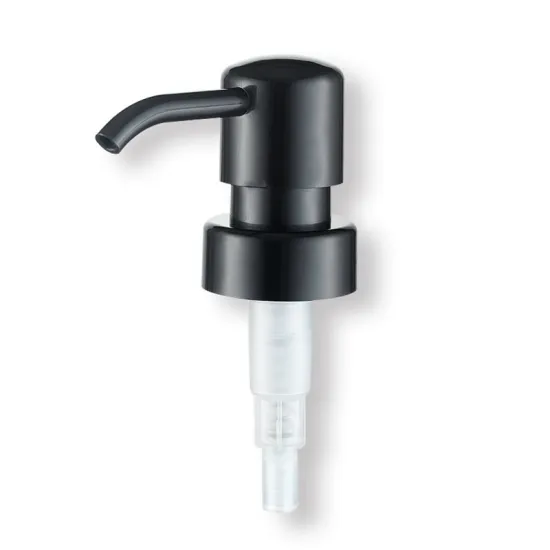 2022 New long nozzle 28/410 black plastic ABS packaging custom soap water dispenser pump for soaps