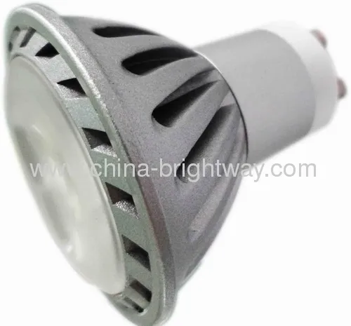 Aluminium 3x1w Spotlight Led Cool White 6000k 