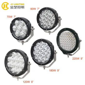 Long distance 70W/90W/120W/180W/225W autos eletricos offroad, 4x4 accessory led car light led driving light for land rover