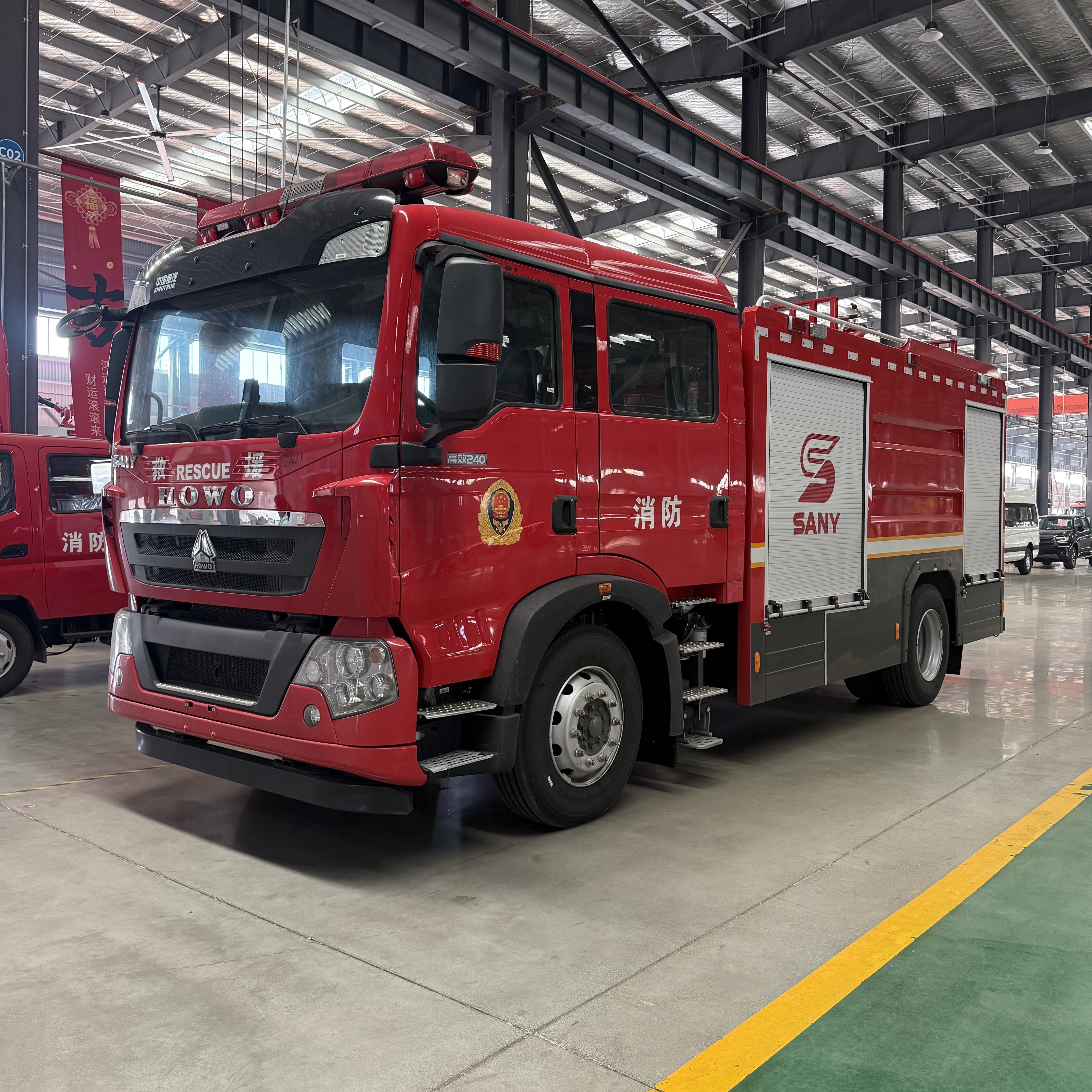 Modern Fire Rescue Tank Truck for Urban and Rural Areas