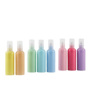 wholesale empty 15ml 30ml 50ml cosmetic packaging colorful pet facial care spray bottle