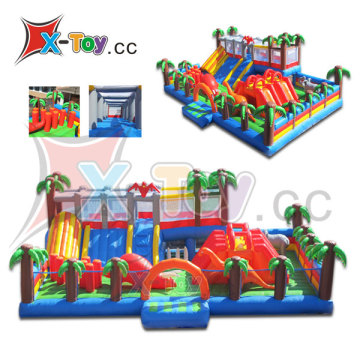 Giant Inflatable Dinosaur Playground