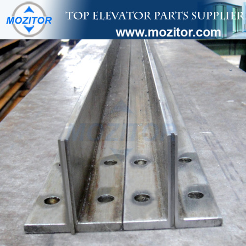 T50/A Cold Drawn Guide Rail|spare parts of elevator|elevator for sale machined guide rail