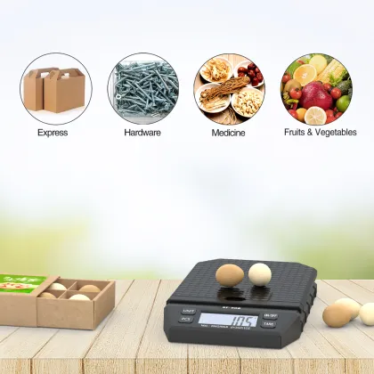 Digital Shipping Scale, 66lb Postal Scale with Hold and Tear Function Gram/Ounce/Pound Mail Postage Scale for Shipping Packages