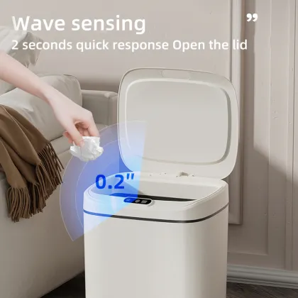 L6 Smart Trash Can - Large Capacity Automatic Induction Charging Garbage Can