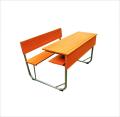 Chaise de table de banc à double école Angola Africa Paksitan Modèle de vente à chaud